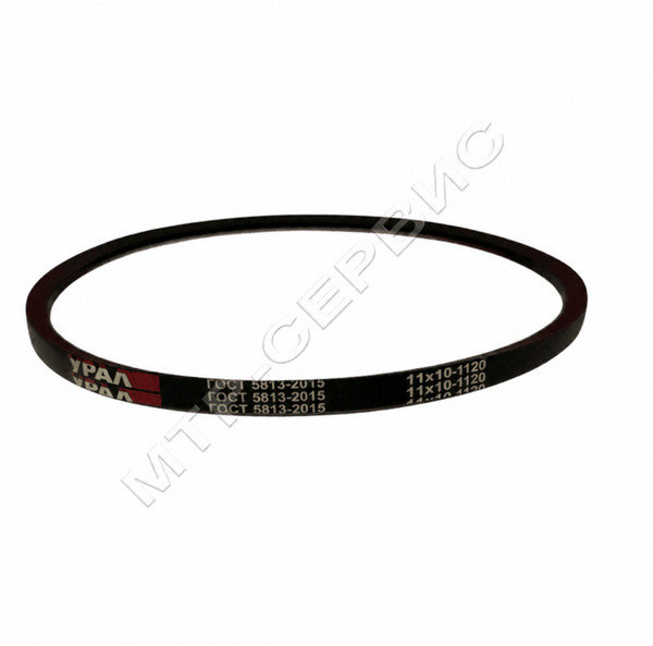Ремень вентиляторный "УРАЛ" 11*10*1120